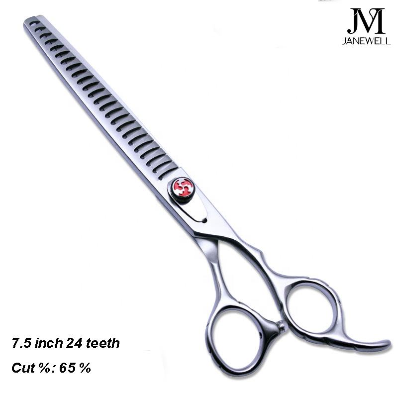 Professional 440C deep blue curved grooming scissors for dog pet grooming, 6.5 inch. pet grooming shears for professional groomers. - thumbnail 59