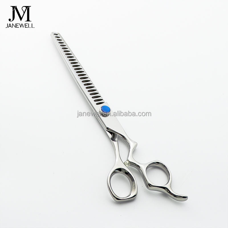 Professional 440C deep blue curved grooming scissors for dog pet grooming, 6.5 inch. pet grooming shears for professional groomers. - thumbnail 60
