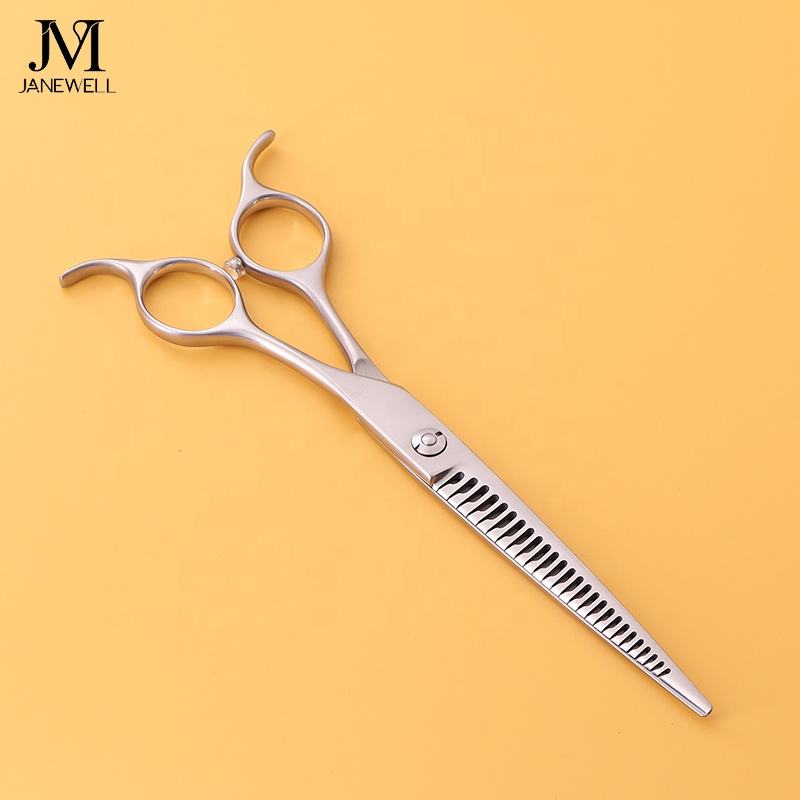 Professional 440C deep blue curved grooming scissors for dog pet grooming, 6.5 inch. pet grooming shears for professional groomers. - thumbnail 63