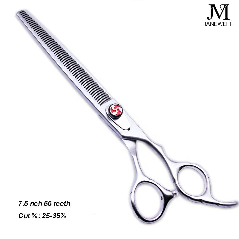 Professional 440C deep blue curved grooming scissors for dog pet grooming, 6.5 inch. pet grooming shears for professional groomers. - thumbnail 69