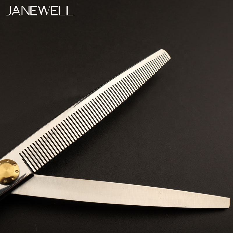 Professional 440C curved thinning grooming scissors for dog pet grooming, 7.5 inch. pet grooming shears for professional groomers. - thumbnail 3
