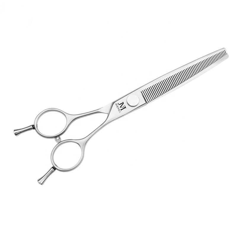 Professional 440C curved thinning grooming sheers for dog pet grooming, 7.0 inch. pet grooming shears for professional groomers. - thumbnail 2