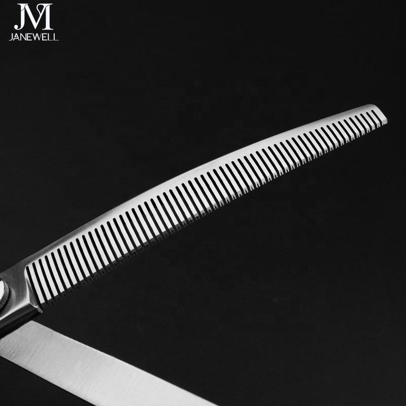 Professional 440C curved thinning grooming sheers for dog pet grooming, 7.0 inch. pet grooming shears for professional groomers. - thumbnail 4