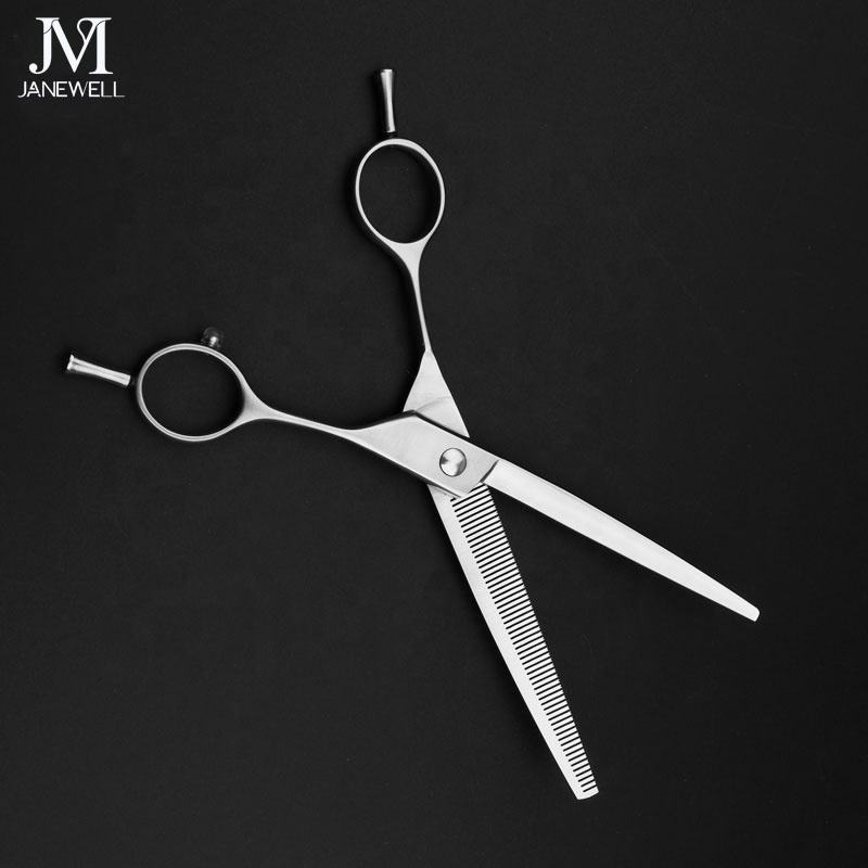 Professional 440C curved thinning grooming sheers for dog pet grooming, 7.0 inch. pet grooming shears for professional groomers. - thumbnail 6