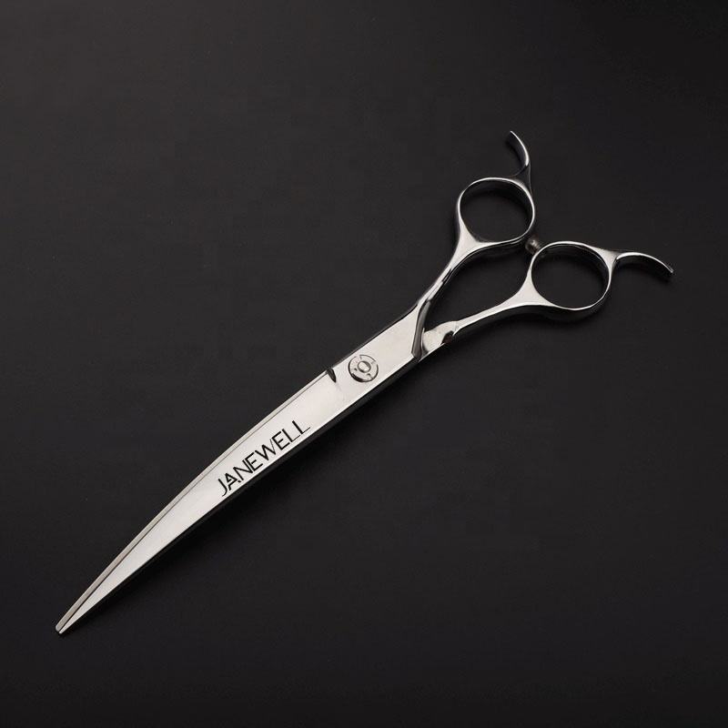 Professional 440C curved grooming sheers for dog pet grooming, 7.5 inch. pet grooming shears for professional groomers. - thumbnail 3