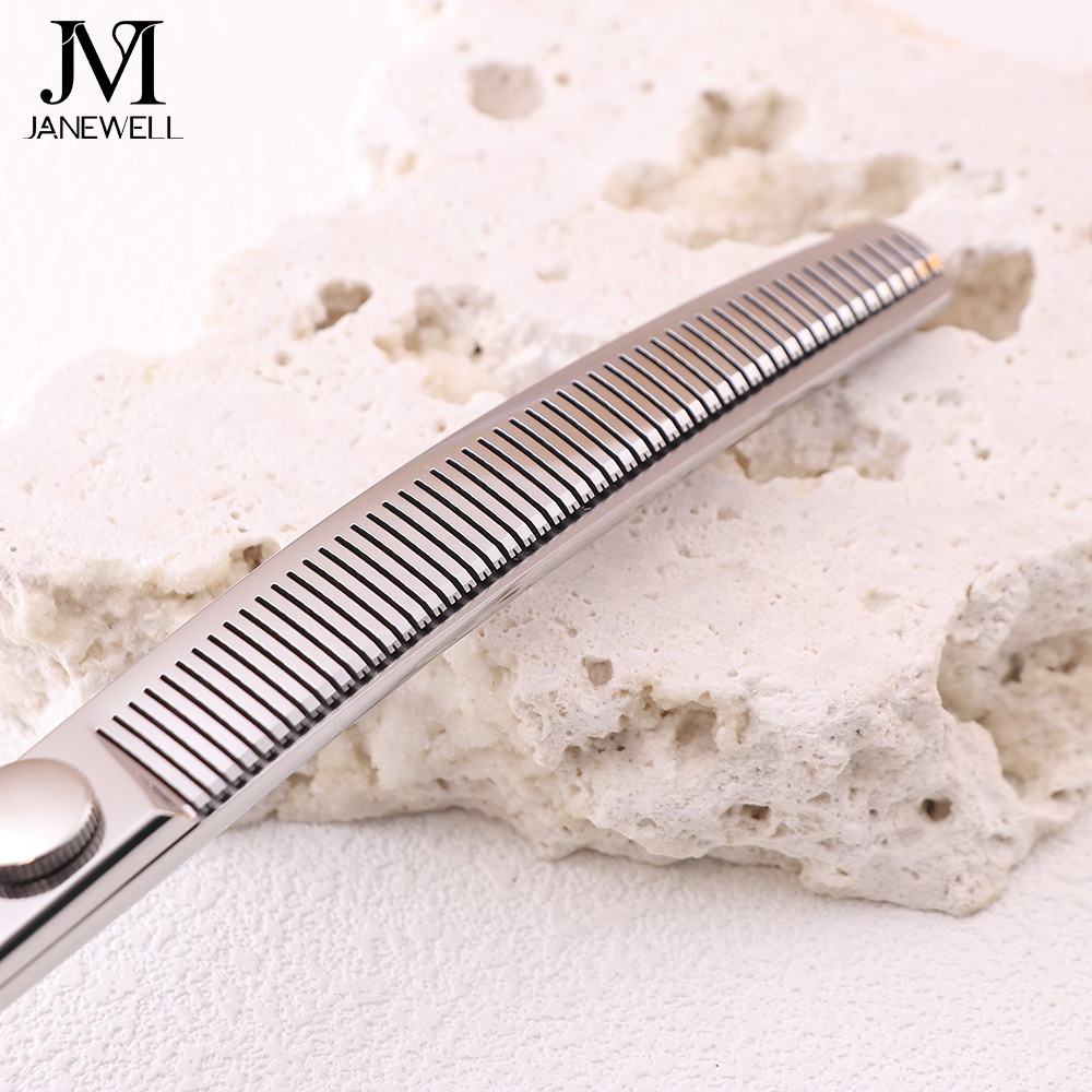 Professional 440C curved thinning grooming scissors for dog pet grooming, 7.0 inch. pet grooming shears for professional groomers. - thumbnail 19
