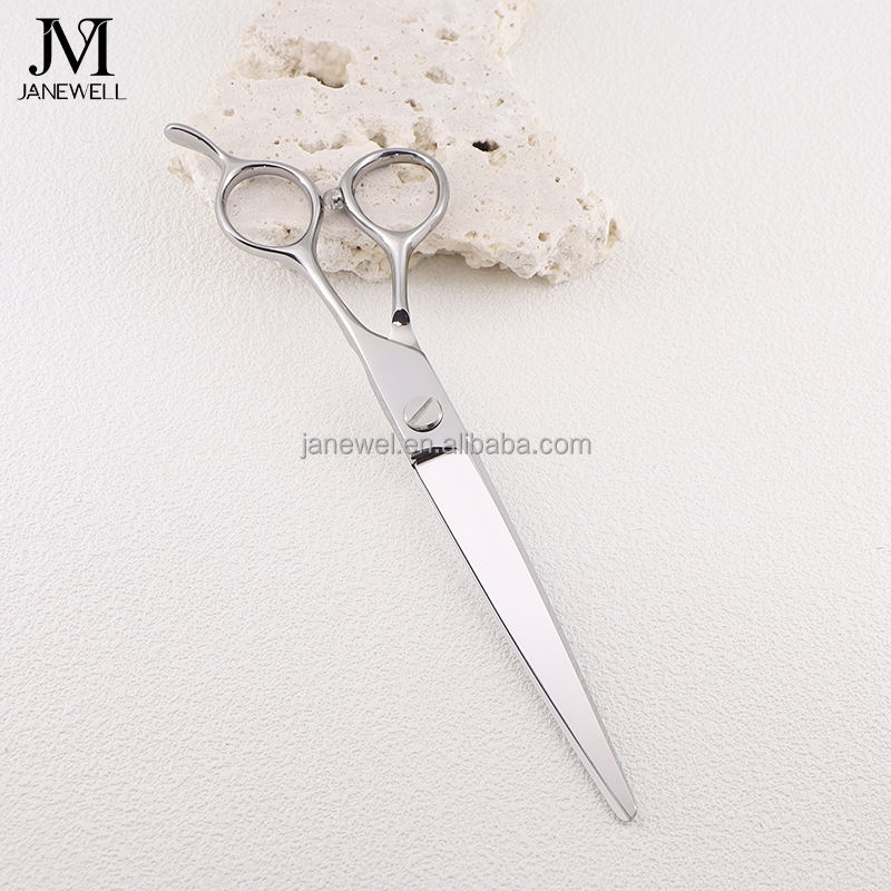 Professional 440C curved thinning grooming scissors for dog pet grooming, 7.0 inch. pet grooming shears for professional groomers. - thumbnail 5