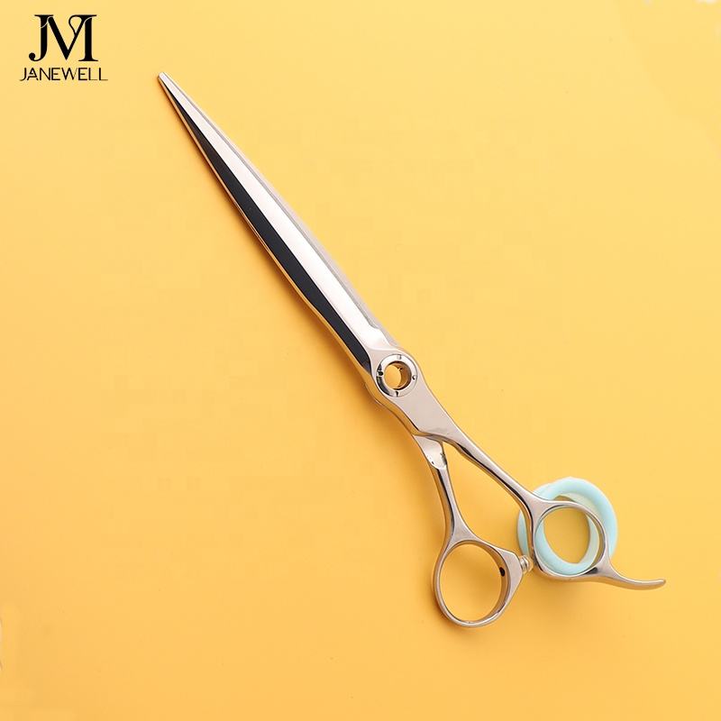Professional 440C curved thinning grooming scissors for dog pet grooming, 7.0 inch. pet grooming shears for professional groomers. - thumbnail 8