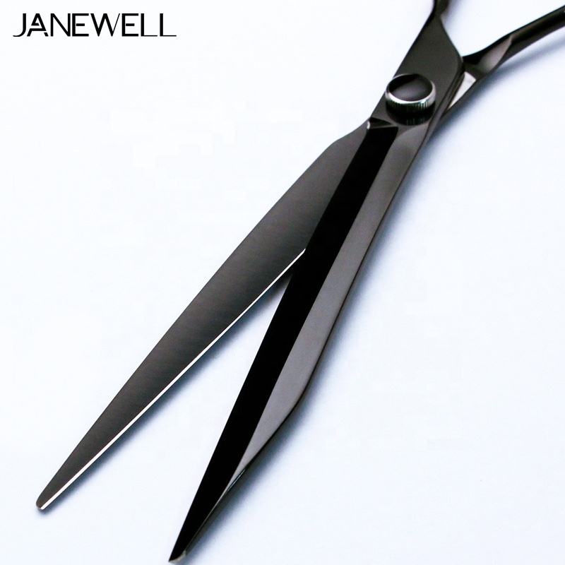 Professional 440C large 8 inch dog grooming shears for big breed trimming, heavy duty grooming sheers for pet salon and professional dog groomers. - thumbnail 2