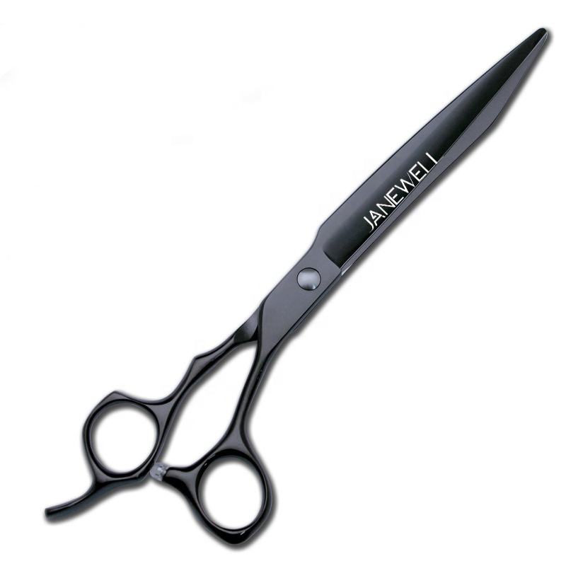 Professional 440C large 8 inch dog grooming shears for big breed trimming, heavy duty grooming sheers for pet salon and professional dog groomers. - thumbnail 4