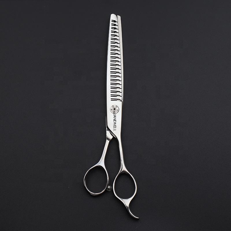 Professional 440C blue curved chunker grooming shars for dog pet grooming, 6.5 inch. pet grooming shears for professional groomers. - thumbnail 10