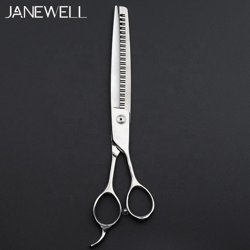 Professional 440C blue curved chunker grooming shars for dog pet grooming, 6.5 inch. pet grooming shears for professional groomers. - thumbnail 40