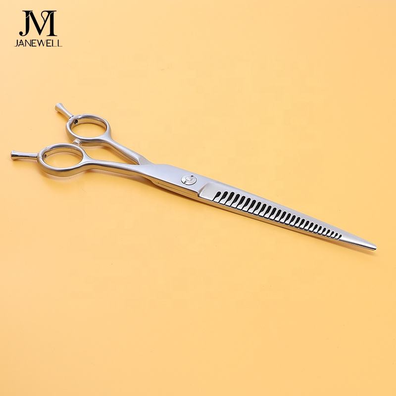 Professional 440C blue curved chunker grooming shars for dog pet grooming, 6.5 inch. pet grooming shears for professional groomers. - thumbnail 44