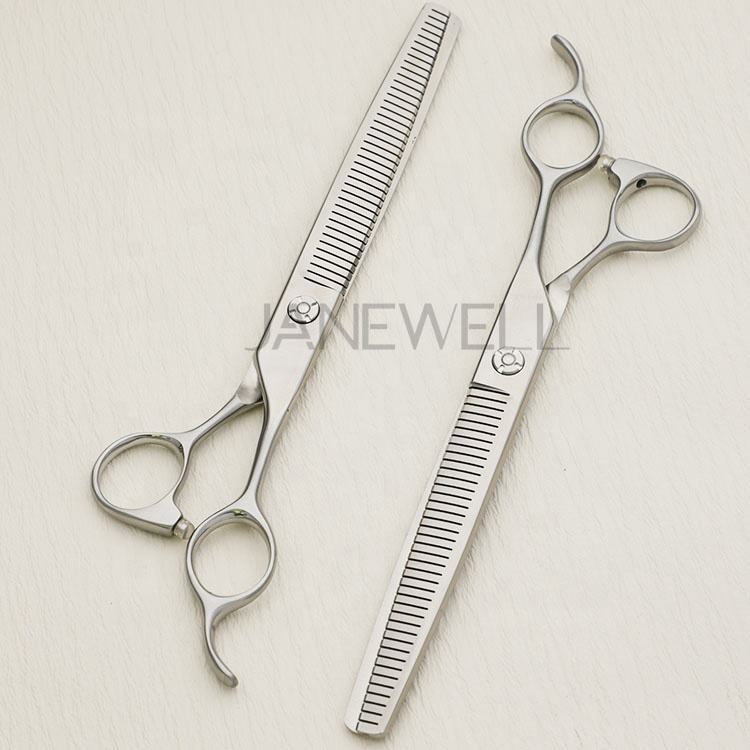 Professional 440C blue curved chunker grooming shars for dog pet grooming, 6.5 inch. pet grooming shears for professional groomers. - thumbnail 47