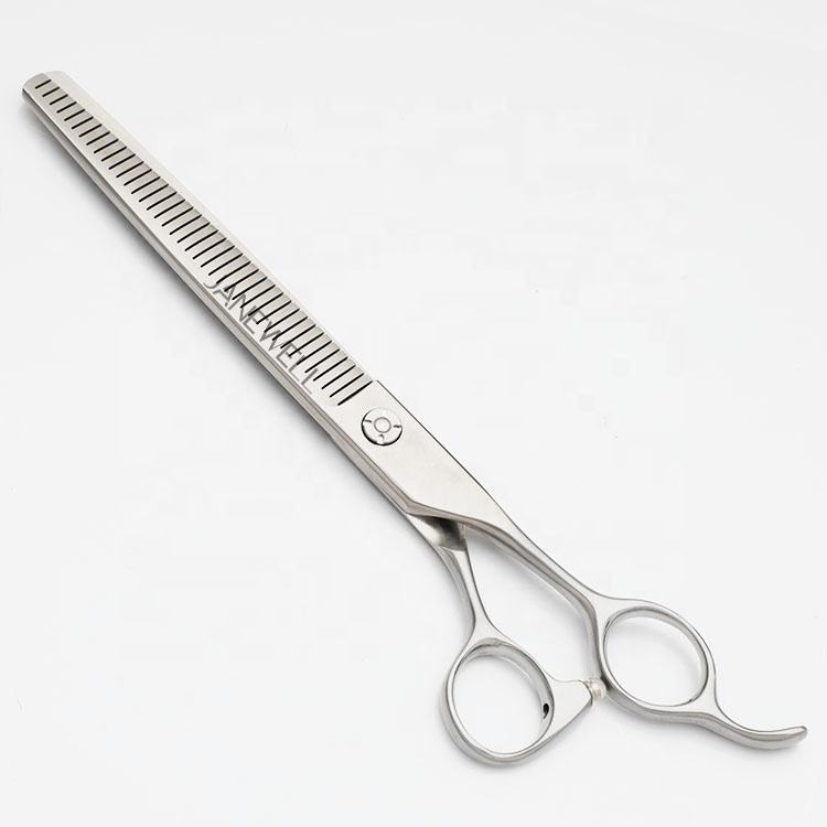 Professional 440C blue curved chunker grooming shars for dog pet grooming, 6.5 inch. pet grooming shears for professional groomers. - thumbnail 8