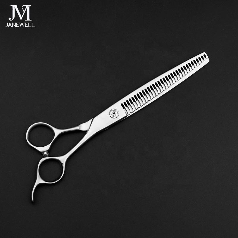 Professional 440C brown thinning grooming sheers for dog pet grooming, 7.0 inch. pet grooming shears for professional groomers. - thumbnail 18