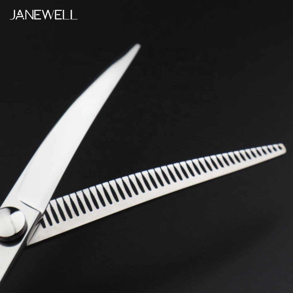 Professional 440C brown thinning grooming sheers for dog pet grooming, 7.0 inch. pet grooming shears for professional groomers. - thumbnail 36