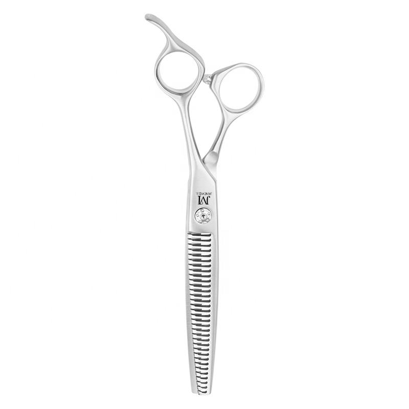 Professional 440C brown thinning grooming sheers for dog pet grooming, 7.0 inch. pet grooming shears for professional groomers. - thumbnail 4