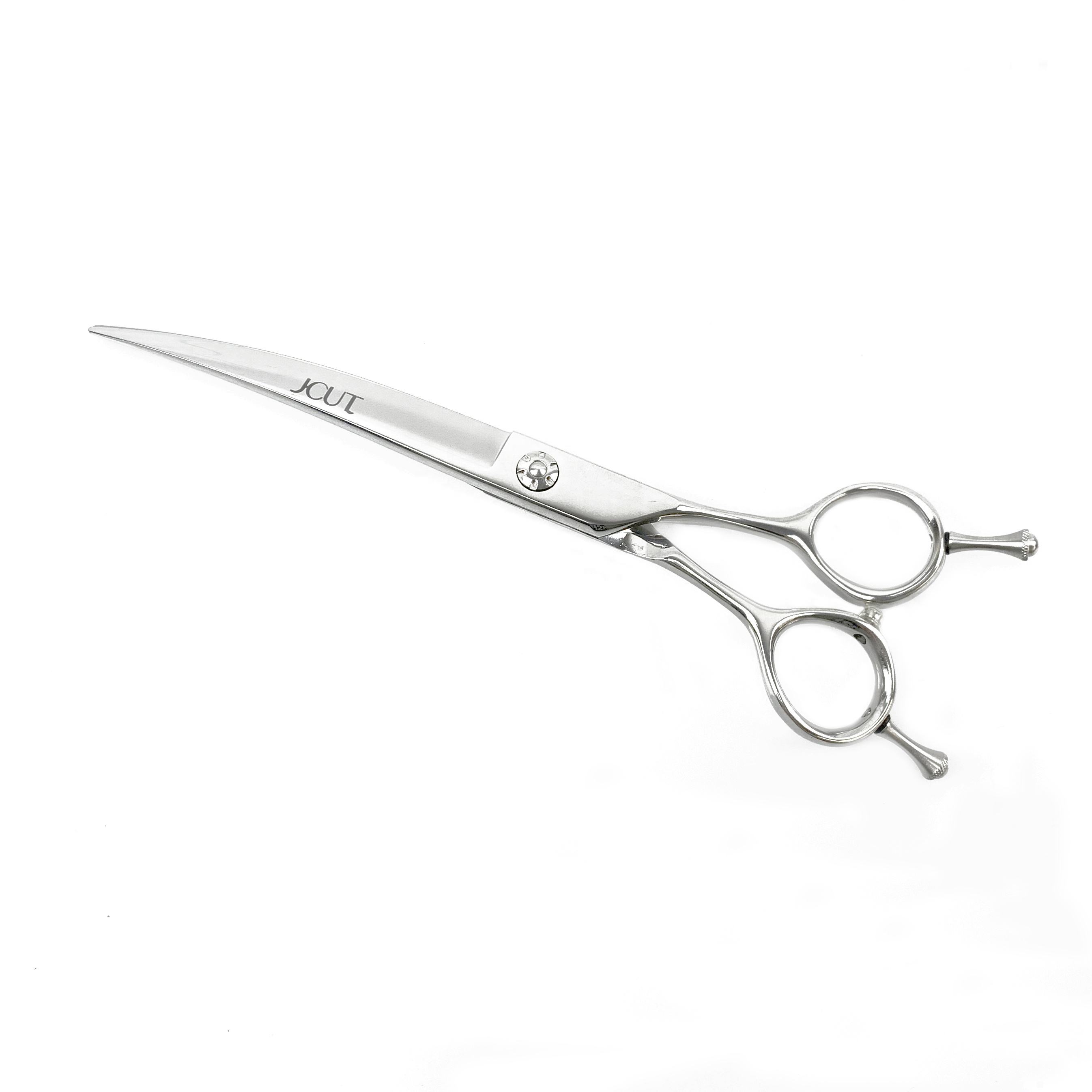 Professional 440C brown thinning grooming sheers for dog pet grooming, 7.0 inch. pet grooming shears for professional groomers. - thumbnail 7