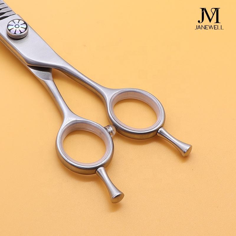 Professional 440C brown thinning grooming sheers for dog pet grooming, 7.0 inch. pet grooming shears for professional groomers. - thumbnail 71