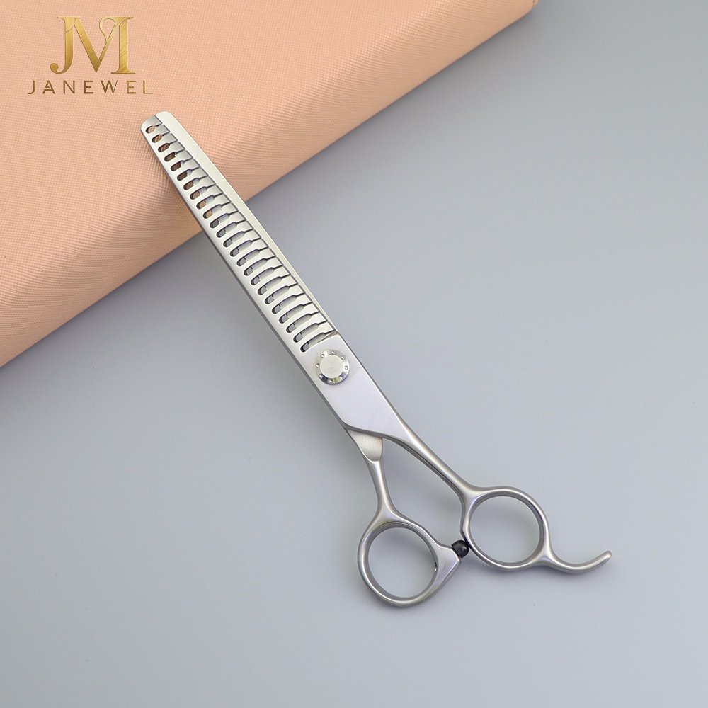 Dog grooming shears set VG10 7 inch, essential shears for trimming, shaping and blending, for cats and dogs. - thumbnail 3