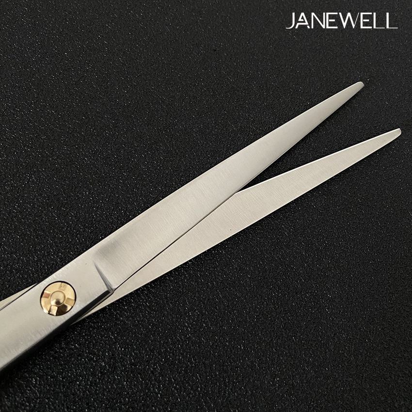 Professional lightweight 440C dog grooming shears with straight blade, 7.5 inch ergonomic grooming shars for pet groomers and salon use. - thumbnail 4