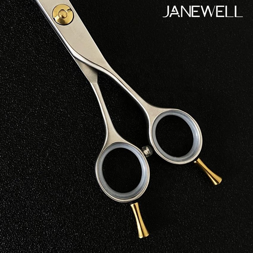 Professional 440C slim curved grooming scissors for precision dog trimming, 7 inch lightweight grooming sheers for pet groomers and detailed salon work. - thumbnail 4