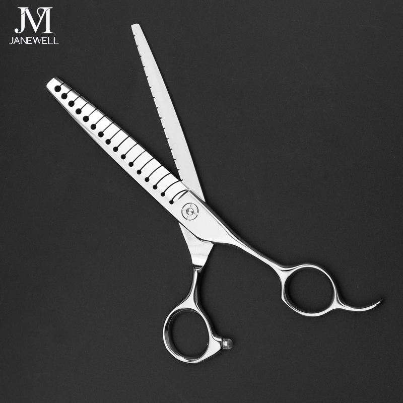 Professional VG10 rose gold straight thinning grooming sheers for dog pet grooming 24 teeth, 7.0 inch. pet grooming shears for professional groomers. - thumbnail 12