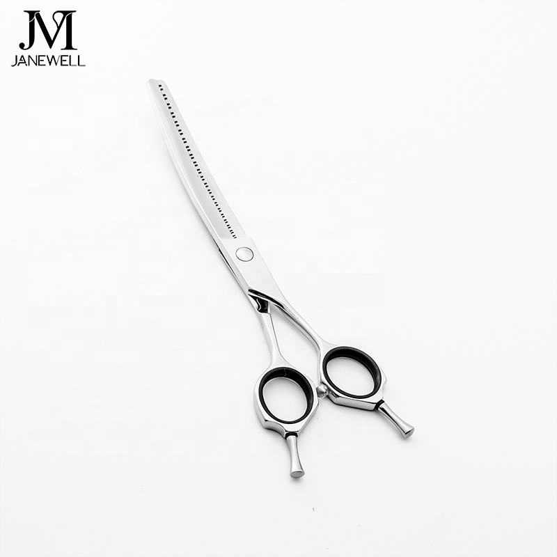 Professional VG10 rose gold straight thinning grooming sheers for dog pet grooming 24 teeth, 7.0 inch. pet grooming shears for professional groomers. - thumbnail 13