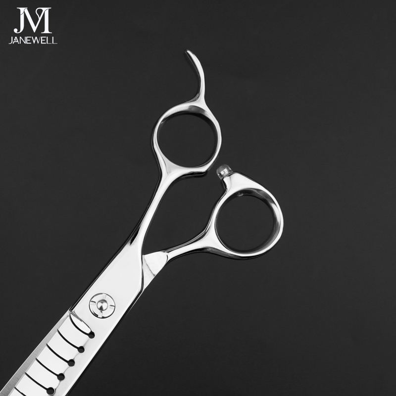 Professional VG10 rose gold straight thinning grooming sheers for dog pet grooming 24 teeth, 7.0 inch. pet grooming shears for professional groomers. - thumbnail 21