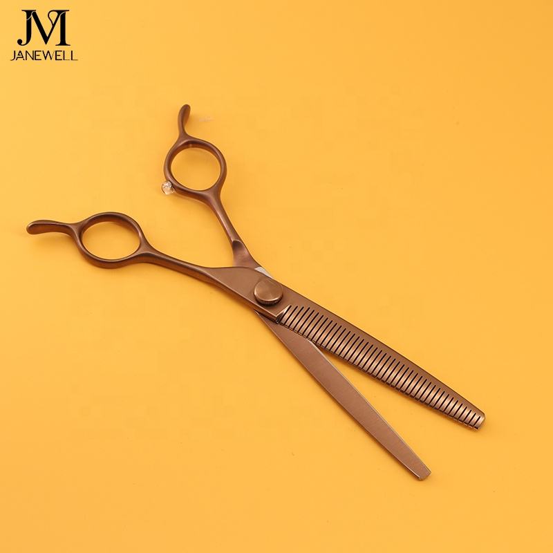 Professional VG10 chunker grooming sheers for dog pet grooming 40 teeth, 7.0 inch. pet grooming shears for professional groomers. - thumbnail 2