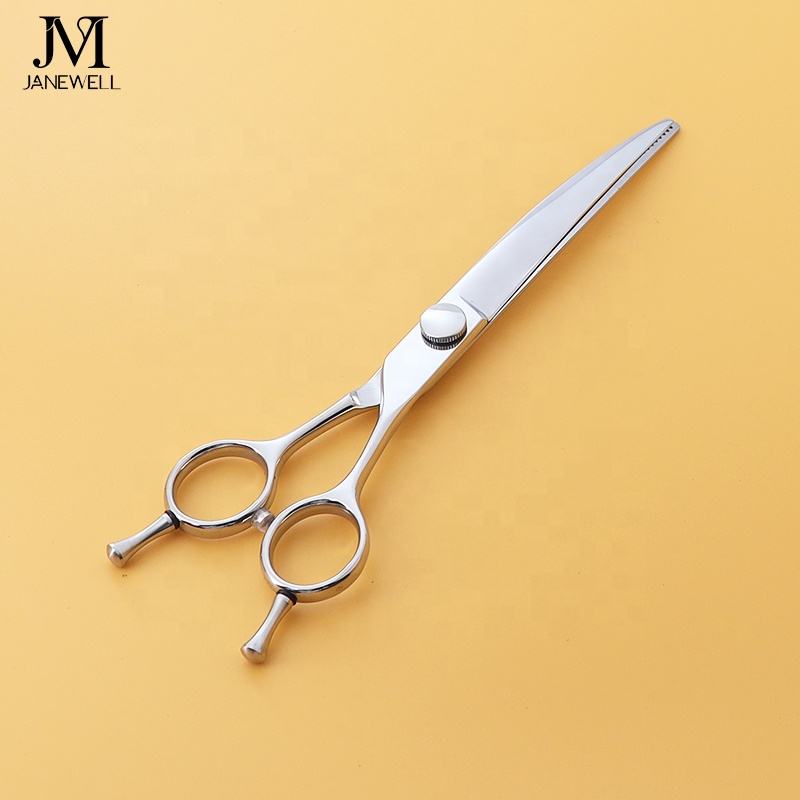 Professional VG10 curved thinning grooming shars for dog pet grooming 40 teeth, 7.25 inch. pet grooming shears for professional groomers. - thumbnail 13