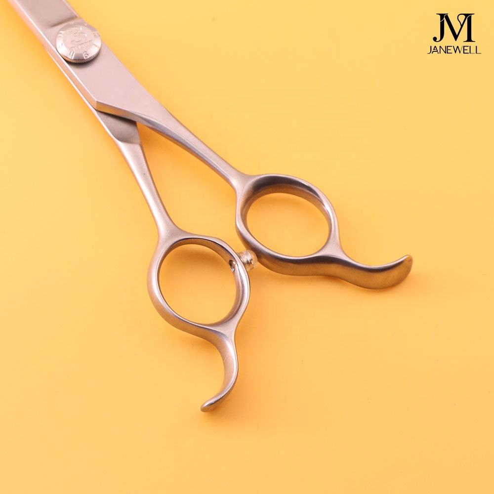 Professional VG10 curved thinning grooming shars for dog pet grooming 40 teeth, 7.25 inch. pet grooming shears for professional groomers. - thumbnail 14