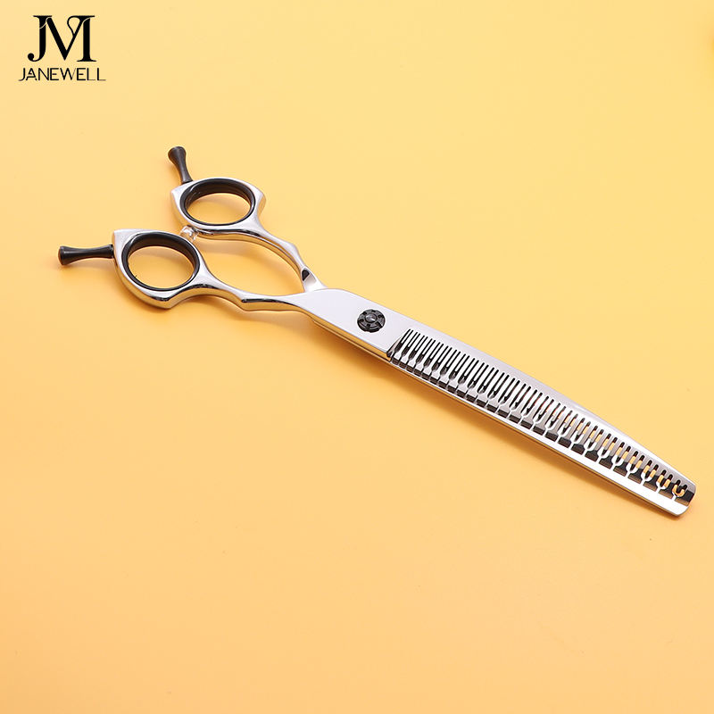 Professional VG10 curved thinning grooming shars for dog pet grooming, 7.5 inch. pet grooming shears for professional groomers. - thumbnail 2