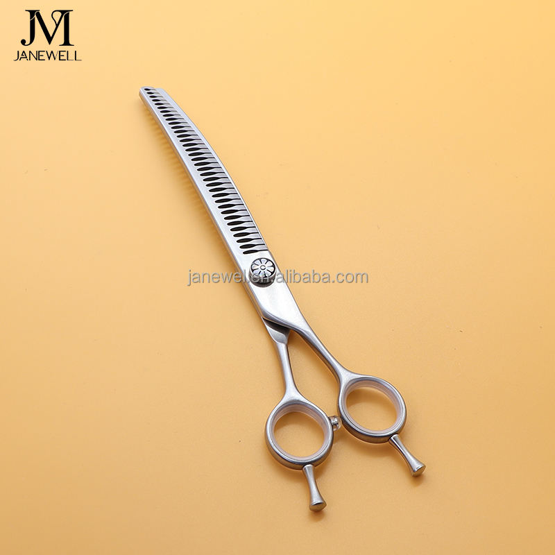 Professional VG10 curved thinning grooming sheers for dog pet grooming, 8.0 inch. pet grooming shears for professional groomers. - view 1