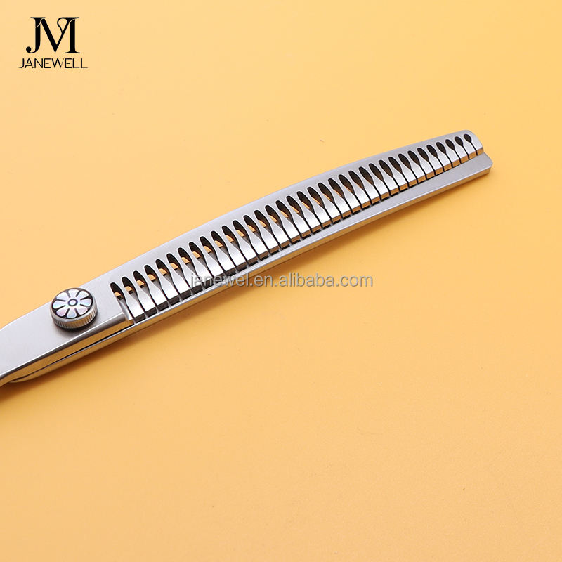 Professional VG10 curved thinning grooming sheers for dog pet grooming, 8.0 inch. pet grooming shears for professional groomers. - thumbnail 5