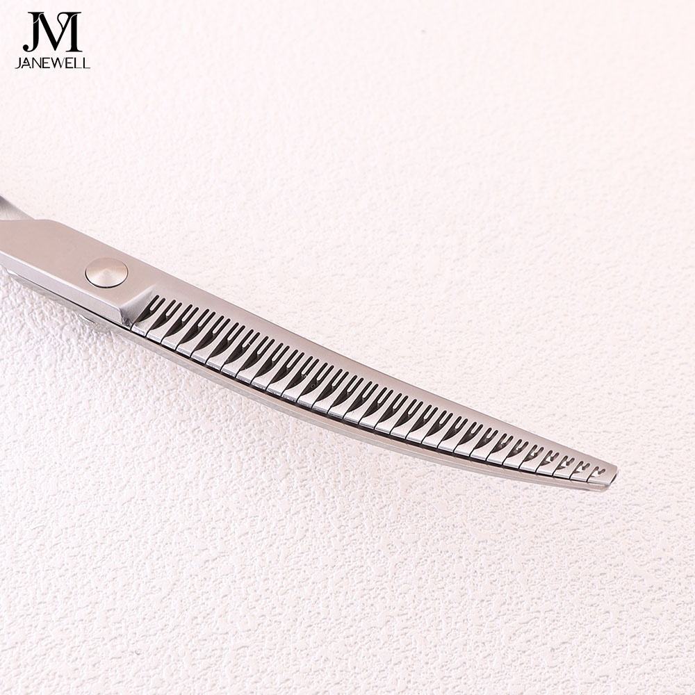 Professional VG10 curved thinning grooming shars for dog pet grooming, 7.0 inch. pet grooming shears for professional groomers. - thumbnail 4