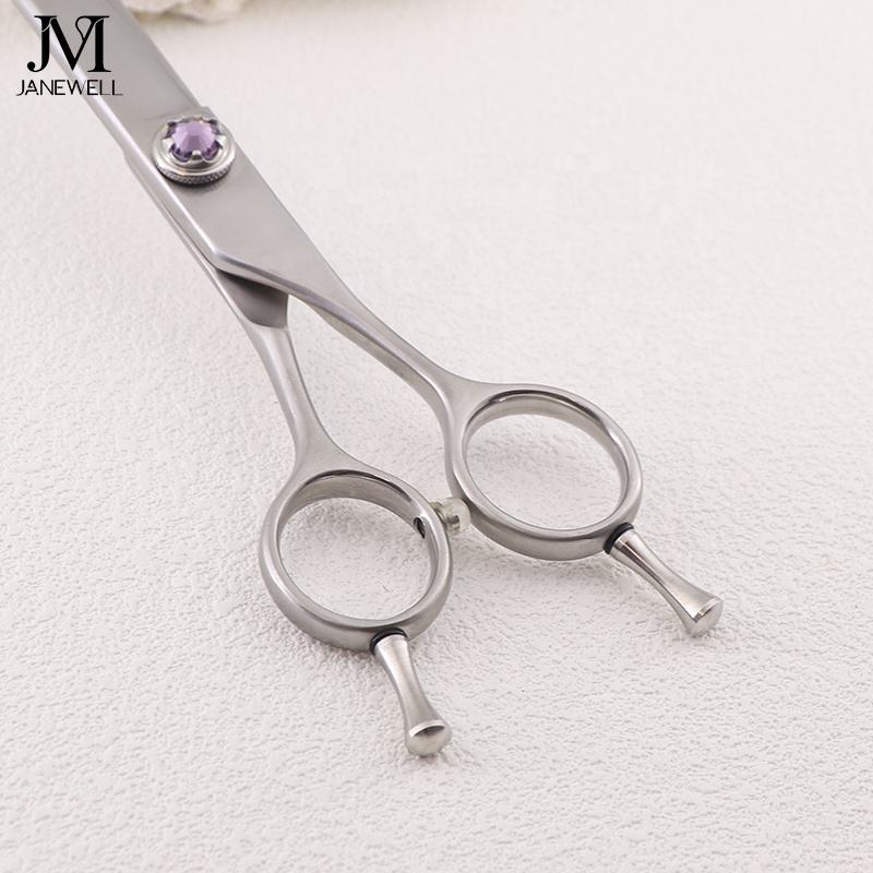 Professional VG10 curved thinning grooming shars for dog pet grooming, 7.0 inch. pet grooming shears for professional groomers. - thumbnail 5