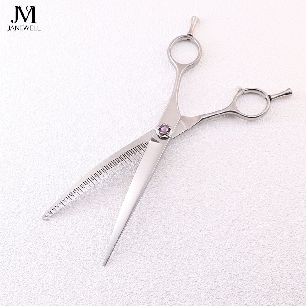 Professional VG10 curved grooming sheers for dog pet grooming, 7.0 inch. pet grooming shears for professional groomers. - thumbnail 7