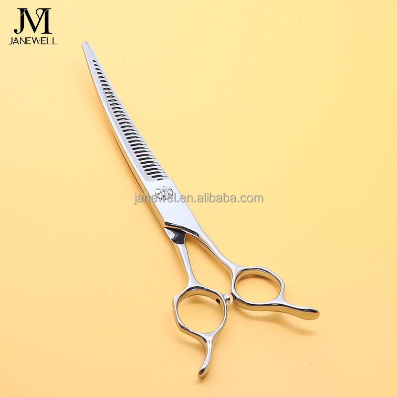 Professional VG10 curved grooming sheers for dog pet grooming, 7.0 inch. pet grooming shears for professional groomers. - thumbnail 8