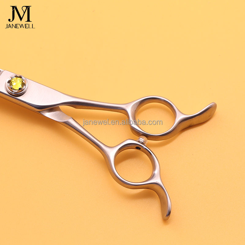Professional VG10 curved chunker grooming sheers for dog pet grooming, 7.0 inch. pet grooming shears for professional groomers. - thumbnail 5
