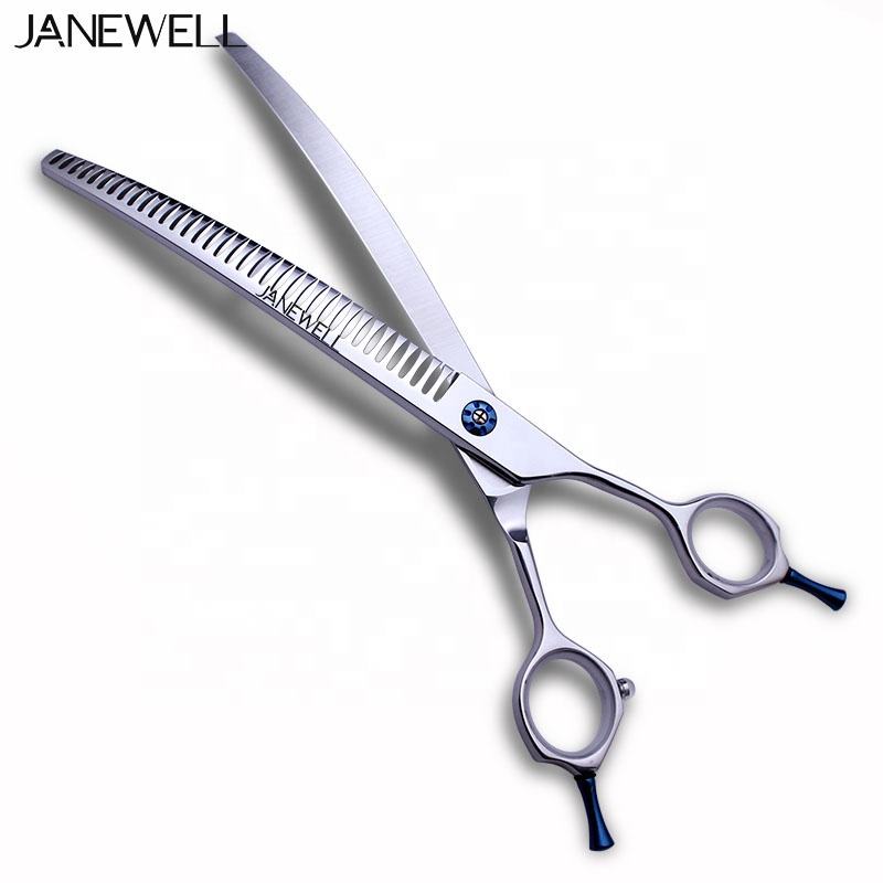 Professional VG10 gold curved grooming scissors for dog pet grooming, 7.5 inch. pet grooming shears for professional groomers. - thumbnail 16