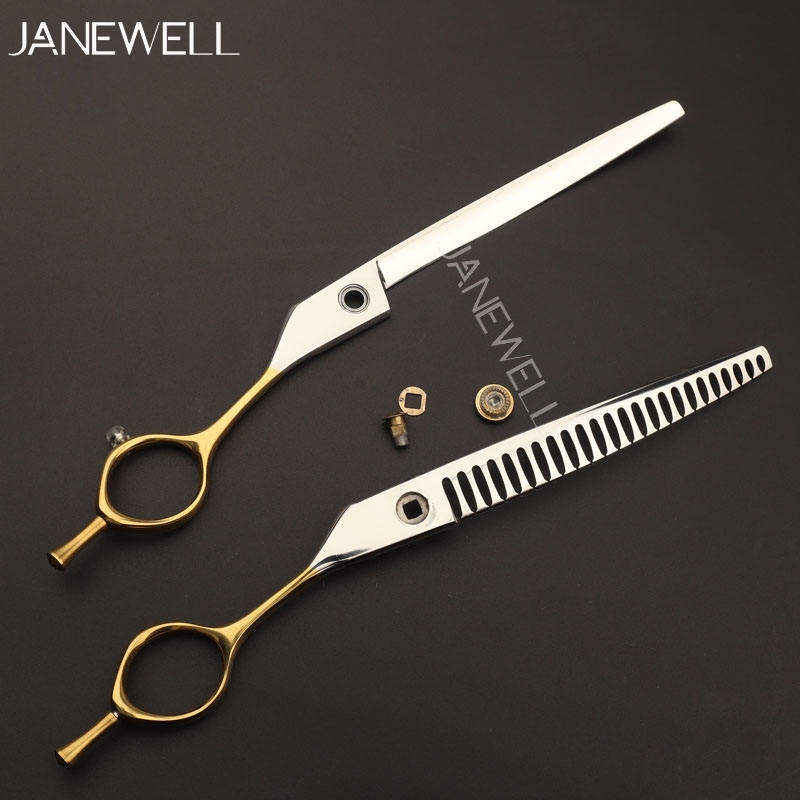 Professional VG10 gold curved grooming scissors for dog pet grooming, 7.5 inch. pet grooming shears for professional groomers. - thumbnail 19