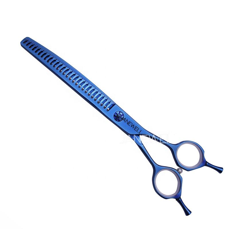 Professional VG10 gold curved grooming scissors for dog pet grooming, 7.5 inch. pet grooming shears for professional groomers. - thumbnail 2