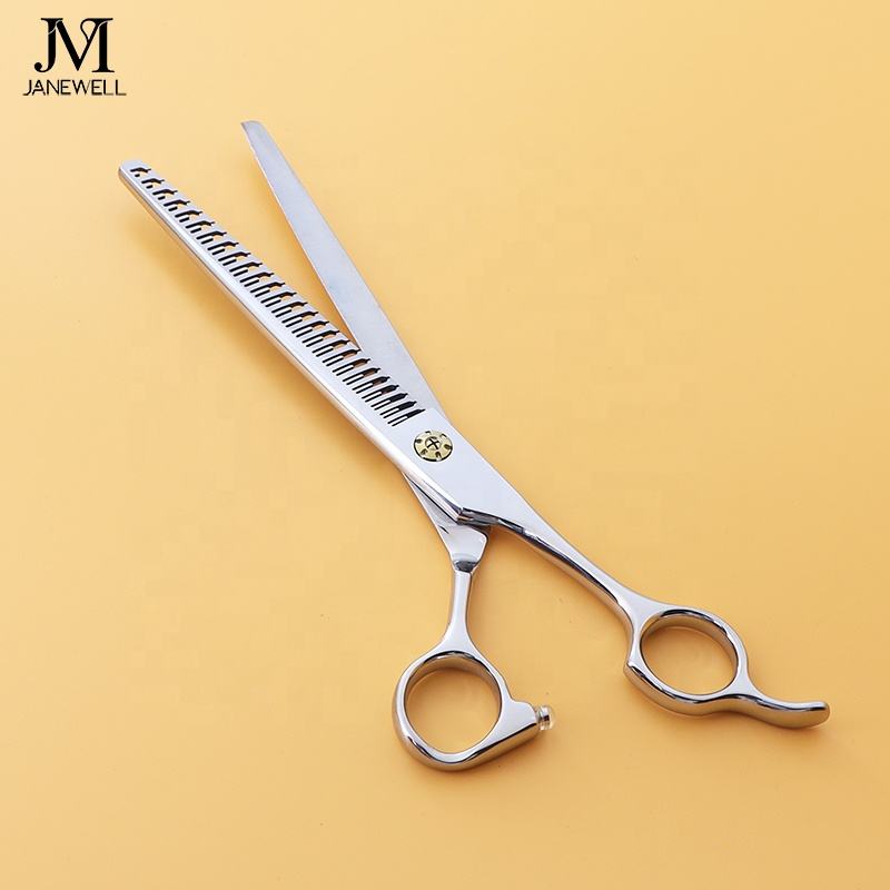 Professional VG10 gold curved grooming scissors for dog pet grooming, 7.5 inch. pet grooming shears for professional groomers. - thumbnail 30