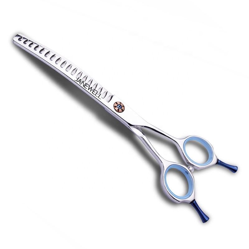 Professional VG10 gold curved grooming scissors for dog pet grooming, 7.5 inch. pet grooming shears for professional groomers. - thumbnail 31