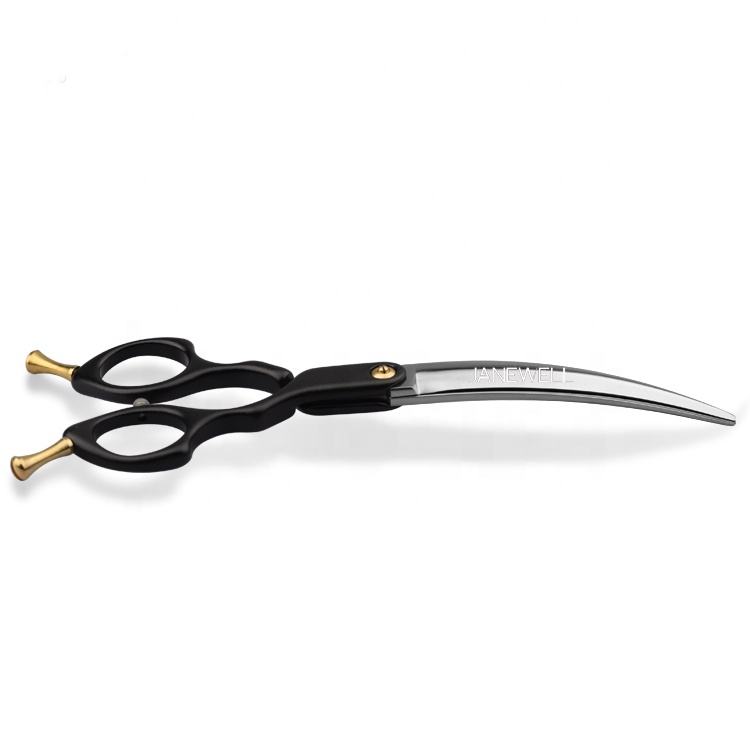 Professional VG10 gold curved grooming scissors for dog pet grooming, 7.5 inch. pet grooming shears for professional groomers. - thumbnail 43