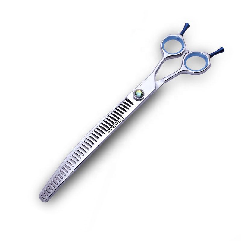 Professional VG10 gold curved grooming scissors for dog pet grooming, 7.5 inch. pet grooming shears for professional groomers. - thumbnail 6