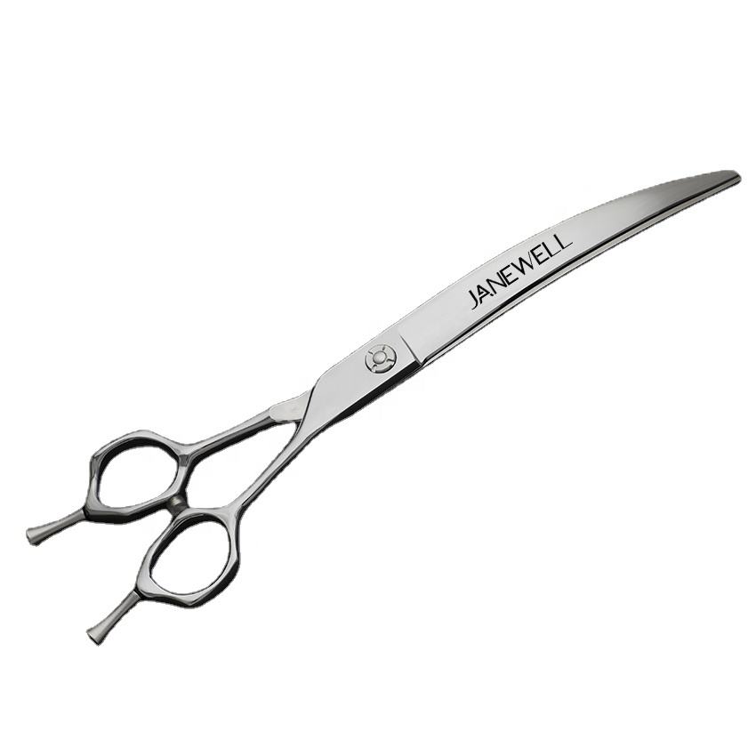Professional VG10 gold curved grooming scissors for dog pet grooming, 7.5 inch. pet grooming shears for professional groomers. - thumbnail 8
