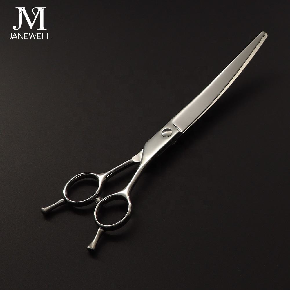 Professional VG10 curved thinning grooming shars for dog pet grooming, 7.0 inch. magic pet grooming shears for professional groomers. - thumbnail 26
